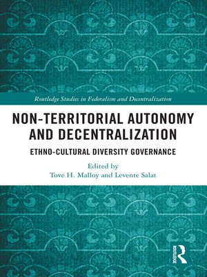 cover image of Non-Territorial Autonomy and Decentralization